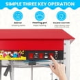 thumbnail image 6 of Muweixin Large Commercial Popcorn Machine with Warming Deck, Non-Stick Kettle, Makes Up to 48 Servings Per Batch, Countertop Popcorn Popper for Commercial & Home Use, 6 of 12
