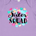 thumbnail image 4 of Inktastic Sister Squad Hearts Girls Baby Bodysuit, 4 of 5