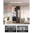 thumbnail image 3 of Pocket Door Frame Kit Pocket Door Kit for 24-36 in Wide 84 in High Door Steel, 3 of 7