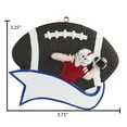 thumbnail image 6 of Personalized Football Ornament 2024 -Custom Football Player Tossing Boys Football Christmas Ornament, 6 of 10