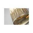 thumbnail image 2 of Lucas McKearn Sawgrass 1-light Metal Bath Vanity Light in Silver Leaf, 2 of 4