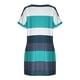 thumbnail image 5 of TaTaai Ladies Casual Loose Contrast Color Striped Dress Short Sleeve with Pockets A-Line Stylish Comfortable Spring Summer Autumn Outfits Gift, 5 of 7