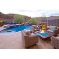 thumbnail image 6 of AZ Patio Heaters 20lbs Reflective Fire Glass - Sky Blue, 6 of 6
