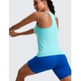 thumbnail image 4 of CRZ YOGA Seamless Womens Breathable Workout Tank Tops Racerback Sleeveless Running Athletic Shirts, 4 of 5