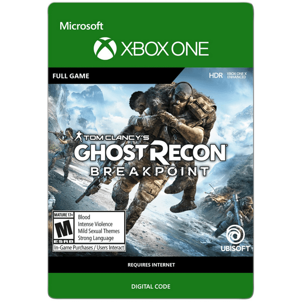 Tom Clancy S Ghost Recon Breakpoint Ubisoft Xbox Digital Download Walmart Com Walmart Com