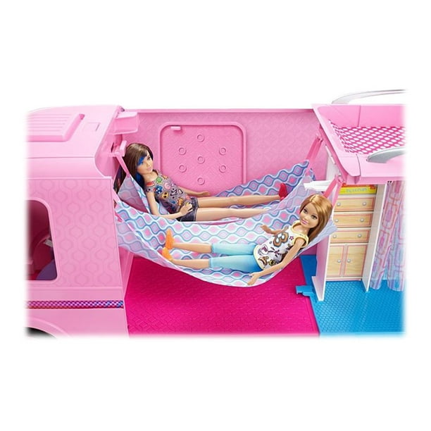 Barbie DreamCamper pink Walmart