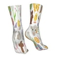 thumbnail image 7 of Bingfone Happy Easter1 Prirnt Women's Men's Fun Pattern and Solid Crew Socks-1 Pair Pack-Cool & Classic Novelty Design Gifts, 7 of 7