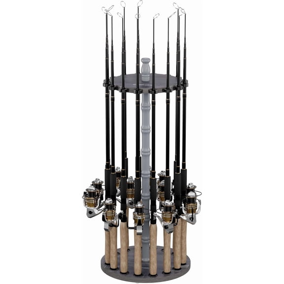 for 16 Fishing Poles, Garage Organization and Storage, for Reels, Gear, Accessories, Tackle Box
