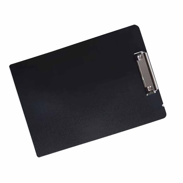 Thickened Board Versatile Usage Bearing Capacity Exquisite Appearance Plastic Material Document Holder with 7 Positions Clip A4 Folder Board