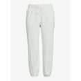thumbnail image 2 of Free Assembly Women's Classic Cotton Blend Sweatpants, 2 of 5