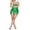 Green, variant on Women Fairy Tinker Bell Costume Glitter Bodycon Mini Dress with Butterfly Wing Fairy Halloween Party Cosplay Dress Up