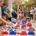 thumbnail image 2 of Tumao 9Pcs Independence Day Honeycomb Centerpieces Decorations, 4th of July Table Centerpiece, Patriotic Party Table Decorations American Red White and Blue Patriotic Party Decor, 2 of 7