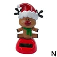 thumbnail image 4 of Solar Powered Dancing Christmas Ornaments Made of ABS for Car Dashboard and Home Decor, 4 of 9