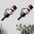 thumbnail image 4 of MOVTOTOP 2Pcs Metal Wire Wine Rack Black Iron for Home and Business Owners, 4 of 7