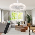 thumbnail image 2 of Laybasic Acrylic LED Socket Ceiling Fan with Remote Control, 2 of 9