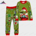 thumbnail image 1 of Disney-traje de pijama con estampado 3D de bebé Yoda, traje de alta calidad para padres e hijos, Navidad, feo, 2022, 1 of 3