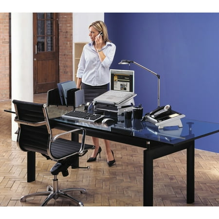 Fellowes - Office Suites Laptop Riser Plus - Gray