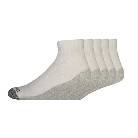 Men's Dri-Tech Comfort Quarter Work Socks, 5-Pack (Best Socks For Work Boots In Hot Weather)