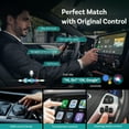 thumbnail image 3 of OTTOCAST Mini 2025 Wireless CarPlay & Android Auto 2-in-1 Adapter, Fast Stable Connection, Plug & Play for iPhone & Android Devices (Black), 3 of 9