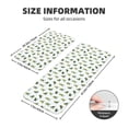 thumbnail image 2 of Honeii Cute Avocado Yoga Print Kitchen Mat [2 PCS] for Floor, Waterproof Non-Slip Rugs, Kitchen Decor,Standing Mat for Floor,Office, Sink, Laundry, 2 of 6