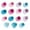 15 Pieces 3D Flower, variant on Briartw 9 Pieces 3D Flowers Spiral Cutting Dies for Card Making DIY Scrapbooking Paper