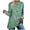 Green, variant on Womens Casual Long Sleeve Round Neck Sweatshirts Printed Loose Top Athletic Women Women Thin Long Sleeve Shirt Ladies Long Sleeve Shirts