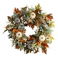 thumbnail image 2 of Guirnalda de calabazas artificiales de 18 ", corona de otoño para colgar en , para la decoración de la boda de la pared del perfecl corona de otoño, 2 of 8