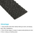 thumbnail image 4 of Unique Bargains 8.5' x 2' x 0.2' Air Conditioner Filter Washable Foam Replacement Black 3 Pack, 4 of 5