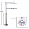 thumbnail image 2 of Support Mural et de Plafond pour Projecteur Universel 20-40cm Aluminium Capacité 15kg, 2 of 4