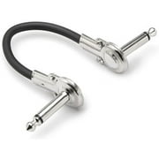 [P].[AMZ_BRAND] hosa irg-103 low profile guitar pedal pancake patch jumper cable 1/4" - 3 ft