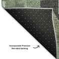 thumbnail image 5 of Addison Rugs Mayfield Premium Machine Washable Transitional Aztec Aloe Rectangle Rug, 2'6" x 3'10", 5 of 7