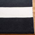 thumbnail image 4 of Safavieh Montauk Black Contemporary Rug - Runner 2'3" x 9', 4 of 5