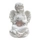 thumbnail image 1 of Estatua Del Jardín Del Ángel Estatua de ala de ángel sentado de resina, lámpara Solar de arte, adorno de jardín, decoración del hogar (niña) Ehuebsd  Libre de BPA, 1 of 7