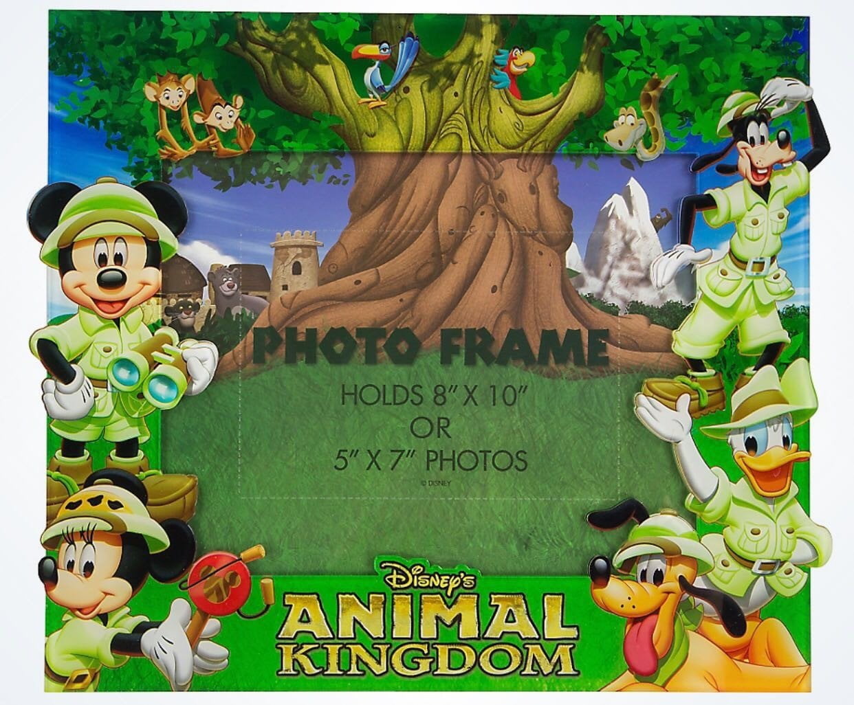 Disney Parks Animal Kingdom Mickey Friends Picture Photo Frame Disney Parks Animal Kingdom Mickey Friends Picture Photo Frame New Com
