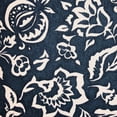 thumbnail image 3 of PBRA2234-2020-DP Plutus Elsi Pom Bleu & Blanc Coussin de Luxe, 20 x 20 Po., 3 of 3