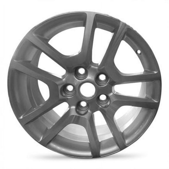 For 2013-2016 Chevrolet Malibu 17 Inch Machined Face Silver Rim - OE Direct Replacement - Road Ready Car Wheel