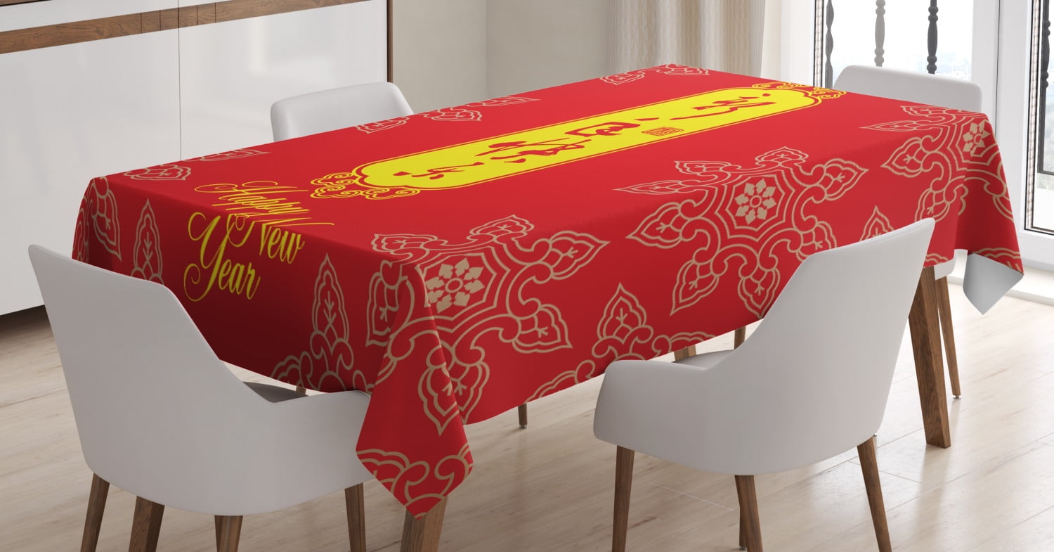 chinese new year tablecloth