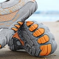 thumbnail image 2 of Hugtrwg Kinder-Aquaschuhe  atmungsaktive Kinder-Laufschuhe für Seewanderungen (Grau 33), 2 of 8