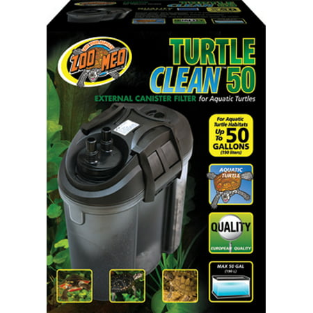 TURTLE CLEAN EXTERNAL CANISTER FILTER (Best Filter For 50 Gallon Turtle Tank)