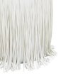 thumbnail image 4 of TOV Furniture Shag Me Ivory Performance Vegan Leather Ottoman, 4 of 6
