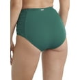 thumbnail image 2 of Women's Anne Cole MB336 Live In Color Shirred High Waist Swim Bottom (Deep Sea Blue S), 2 of 3