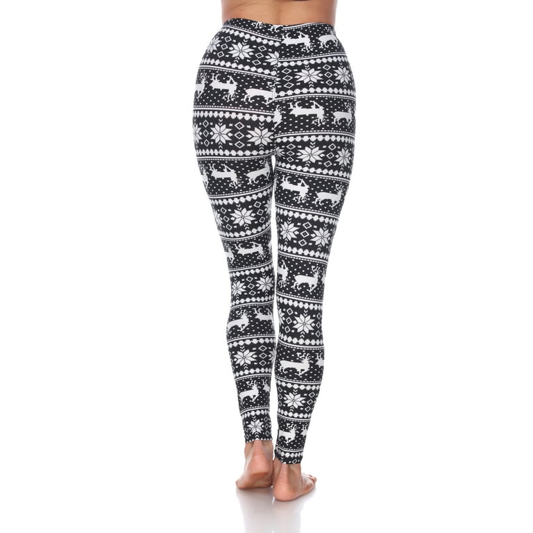 Women's holiday print clearance leggings