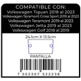 thumbnail image 2 of Mica de Nano Cristal Flexible para Pantalla de VolksWagen Golf 2018 al 2019, 2 of 5