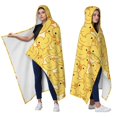 thumbnail image 2 of Cute Rubber Duck Wearable Blanket Hoodies for Women Men Adults Duck Lovers Cozy Plush Cartoon Rubber Ducks Hooded Blankets for Bedding Office Decor Birthday Gifts 50X60 Inch, 2 of 5