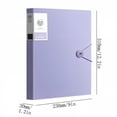 thumbnail image 6 of CCOCC 2026 New Art Portfolio Folder Binder with Plastic Sleeves 9X12 A4 Presentation Book Display 60 Pages, 6 of 7