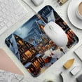 thumbnail image 2 of Christmas Desk Pad Mousepad, Square 8.3x9.8 Inch Non-Slip Rubber Bottom Printed Desk Mat, Suitable for Office and Gaming, 2 of 6