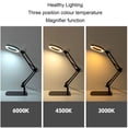 thumbnail image 3 of Lupa Iluminada Con Led Con Luz, 2 en 1 5x Lámpara de Lupa Iluminada 72 LED Brazo Oscilante Base para Leer Tratamientos de Belleza para reparador, 3 of 7