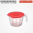 thumbnail image 2 of Vaso medidor de vidrio de borosilicato Signoraware | Escala de medición | Apto para microondas y horno | Apto para lavavajillas | Para medir líquidos | Ideal para hornear, almacenar y dejar en remojo, 2 of 2