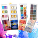 thumbnail image 1 of Pintura de acuarela de color gema perlado sólido Starlight, pintura de acuarela oscura, pintura de uñas, acuarela fácil de usar, 1 of 5