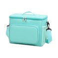 thumbnail image 3 of Insulated Reusable Lunch Bag Adult Large Lunch Box for Women and Men with Adjustable Shoulder Strap,Front Zipper Pocket and Dual Large Mesh Side Pockets, 3 of 6